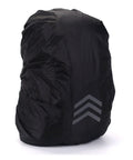 Oxford Cloth Backpack Rain Cover With Reflective Trim, heavy duty yet trail ready for hiking, camping, fishing, travel and outdoor adventures.