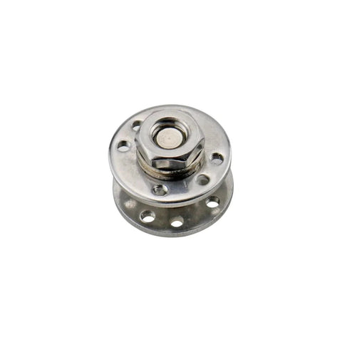 360 Degree Hidden Rotation Adjustable Torque Gate Hinge One Piece Two Newton Meters Beefy Heavy Duty 304 Stainless Steel Buffed Finish Gate Hinge For Secure Doors And Gates