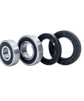 Built Tough No Sweat Front Load Washer Tub Bearing And Seal Kit Compatible With Whirlpool And Maytag Washing Machines includes metal and rubber components.