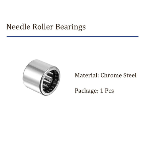Heavy Duty One Way Clutch Needle Roller Bearing 1 Inch Inner Diameter 1 5/16 Outer Diameter 1 1/16 Width Chrome Steel Rollers
