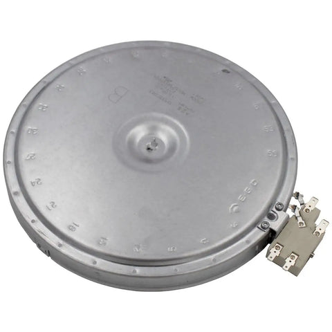 10 Inch Electric Range Radiant Surface Element Replacement for Model Specific Glass Cooktops, 2500W 240V, top view