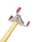 Smoke Detector Removal Tool With 4 3 Meter Aluminum Telescoping Pole For High Ceilings And Tight Nooks Featuring Quick Release Jaw.