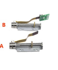 Sweet Little Linear Actuator With Smooth 29mm Throw And Tight Grip 8mm Lead Screw Drive Paired With Plug And Play 4 Wire Bipolar Stepper Motor A and B view.