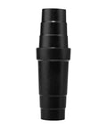 Upgrade Your Setup With This Five Piece Vacuum Hose Adapter Set black PP connector, boosts suction for dust collection systems.