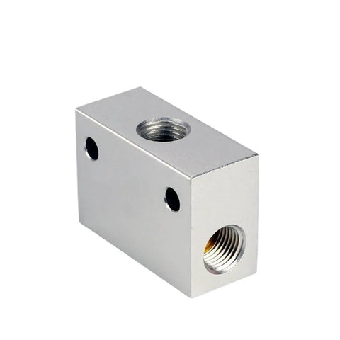 Built Damn Tough Pneumatic Shuttle Valve Flow Control Solenoid 3/2 Way Normally Open 24V Dc 120V Ac Stainless Steel IP65 air and water control rig fitting