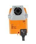Heavy Duty Plug And Play Rotary Actuator With Foolproof Fail Safe Design For Ball Valves And Ventilation Pipes 2.5Nm Torque showing front view.