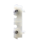 Heavy Duty Adjustable Window Roller Replacement With Slick Nylon Wheels For Vinyl Windows showing nylon wheels and metal shaft.