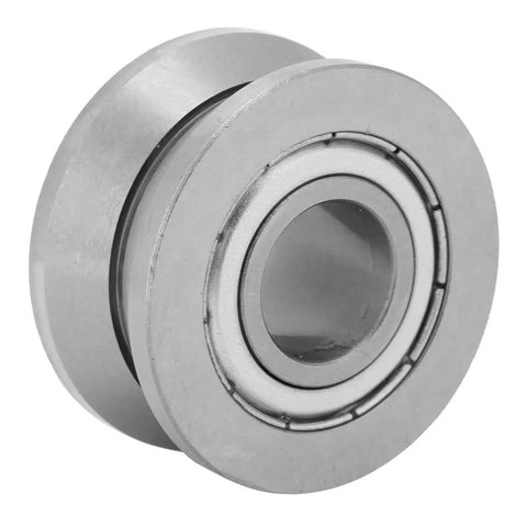 Heavy Duty V Groove Roller Guide Sealed Ball Bearing Built Like a Tank for Textile Machinery and Machine Tools Featuring Heat Treated Steel delivering smooth performance.
