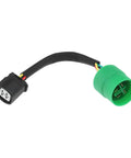 Keep Your Ride Cruising With This OBD1 To OBD2 Alternator Adapter Jumper For Honda Civic And Acura Models 1988 To 1995 with black and green connectors.