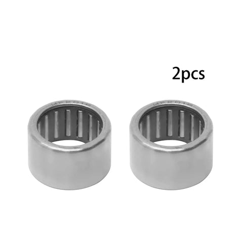 HF2016 Two Piece Needle Roller Bearings One Way Clutch Assembly 20mm Bore 26mm Outer Diameter 16mm Width GCr15 Steel close-up view.