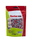 Built Tough Universal Wall Anchors For Concrete And Brick Featuring Auto Expanding Core With No Sweat Installation For Drywall And Wood Surfaces Includes One Hundred Heavy Duty Plugs In Quarter Inch Size pack with 100 plugs