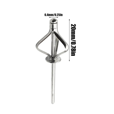 Heavy Duty Aluminum Blind Rivet Kit With Assorted Universal Rivets And Stainless Mandrel Vibration Resistant Lock Rustproof Joints