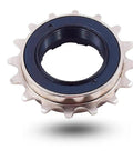 Rad Single Speed BMX Freewheel 17T With 30 Point Engagement Threaded 1.37 x 24 TPI displayed at an angle