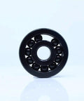 Two Pack 6307 High Temperature Full Ball Bearings Rated 35X80X21 Millimeter, front view showing inner and outer diameter details.