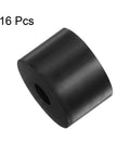Heavy Duty Rubber Spacers Set Of 16 Pieces With Premium Black Coating close-up of single rubber spacer showing thick, durable design.