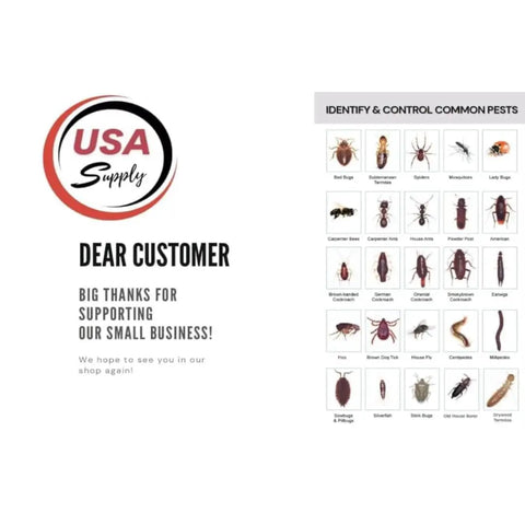 USA Supply pest ID card for Pro Grade Ant Bait For Indoor And Outdoor Control With Colony Elimination Formula Abamectin.