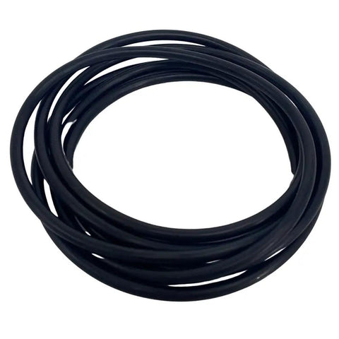Front Load Dryer Tub Bearing Seal Repair Kit Solid Swap For Lg Kenmore, black rubber seal for dryer maintenance.