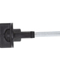 Side view of Universal Spare Tire Hold Down Bolt And Retainer Clamp For Cars And Trucks, durable metal construction