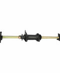 32 Inch 810mm Rear Axle Kit With 4 Stud Wheel Hub Carrier for ATV, UTV, Go Kart, Buggy, heavy-duty metal, side view