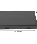 Tough As Nails M16x1.5 Thread Repair Kit With Heavy Duty Stainless Steel Inserts in a compact black storage case with dimensions.