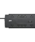 Top view of 10-Outlet Surge Protector Power Strip With USB Charging Ports, 4320 Joules, SurgeArrest Performance, 6ft Cord, 2.4A USB