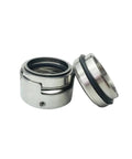 Heavy Duty Mechanical Seal Quick Swap Replacement For Centrifugal Pumps 43mm Shaft Size showing stainless steel parts.