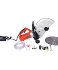 Heavy Duty 3000W Electric Wet Saw With Steady Water Line And Razor Sharp Diamond Blade for masonry cuts and accessories