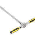 Go-To T Handle Ratchet Wrench And Quick Release Socket Kit With Built In Magnet And Comfort Grip for auto repair, chrome finish, ergonomic handles.