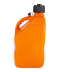 No Sweat Five Point Five Gallon Square Jug Bundle In Loud Orange Features three badass heavy duty containers side view.