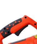 Heavy Hitter 14 Inch Electric Concrete Saw With Kickass 15 Amp Motor And Razor Sharp Diamond Blade handle grip detail