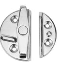 Heavy Duty 180 Degree Marine Boat Door Latch With Pro Grade 316 Stainless Steel Construction, close-up view of latch design.
