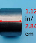 Top Shelf Washer Bearing Seal Kit Fits Kenmore Maytag Whirlpool Magic Chef Admiral Amana Estate Inglis Jennair KitchenAid Washing Machine Repair 285203 470615 Ah334447, metal component size shown.