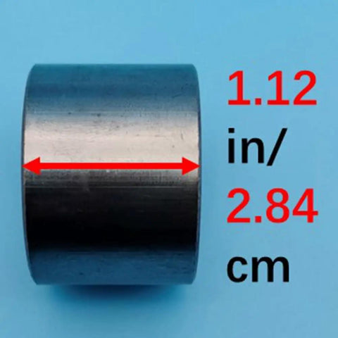 Top Shelf Washer Bearing Seal Kit Fits Kenmore Maytag Whirlpool Magic Chef Admiral Amana Estate Inglis Jennair KitchenAid Washing Machine Repair 285203 470615 Ah334447, metal component size shown.