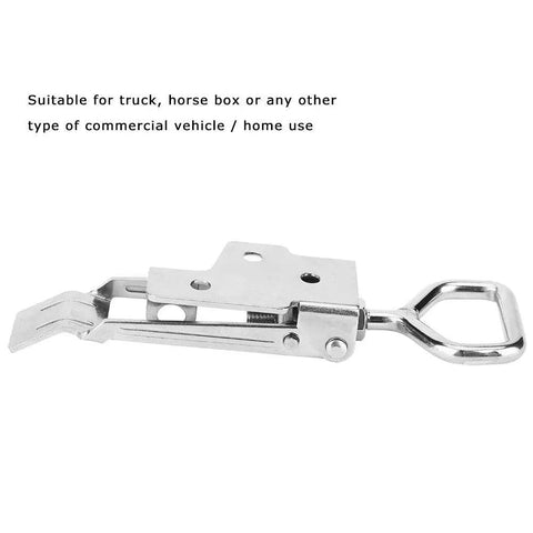 Over Center Latches With Adjustable Triangular Clamp, Tough As Nails Stainless Steel Toggle Latches For Doors