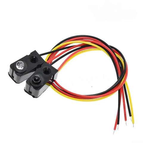 IR Break Beam Sensor Module Five Pack With High Speed Two Milliseconds Response DC Three To Five Volt NPN Normally Open Output for Arduino