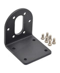 Rock Solid 37mm Gear Motor Mounting Bracket With Vibration Resistant Aluminum Frame for Automation Systems and 6 screws