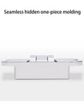 Dead Quiet Concealed Door Hinges 2 Pack Crafted From Sturdy Zinc Alloy delivering smooth alignment shown in one-piece molding view.