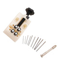 Hand Drilling Vise Set For Beads And Small Parts, Handy 4 Point Clamp With Hand Pin Vise For Jewelry Making, 106 mm set