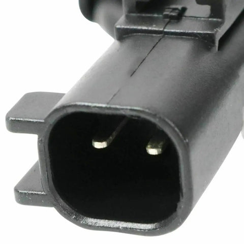 Close-up of Hassle Free ABS sensor connector for Tough As Nails Front Wheel Hub Bearing Assembly 2 Piece Set.