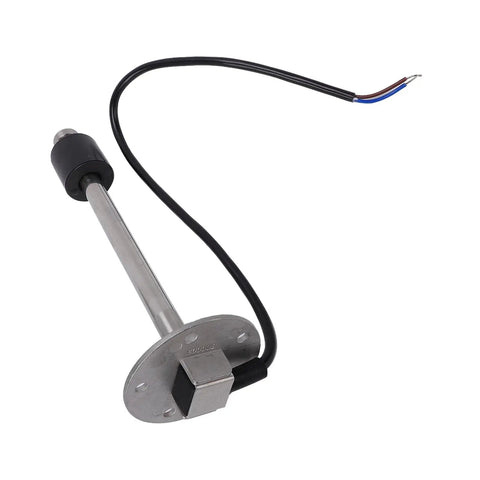 Badass Six Inch Fuel Sender And Gauge Combo with 6 inch stainless steel sender for Boat Truck or RV dashboards.