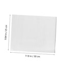 100 Pack White EPE Foam Pouches For Moving And Shipping Sweet Protective Cushioning Wrap Bags For Fragile Plates And Delicate Glassware size dimensions 11.8 in x 9.84 in.