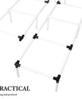 Adjustable Indoor Dog Agility Training Ladder Set For Home Use, Plastic Hurdles Obstacle Course, lightweight 11-foot design