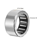 One Way Needle Roller Bearing One Inch Bore With 1 5/16 Inch Outer Diameter And 5/8 Inch Width Premium Heavy Duty Steel Clutch visible side view.