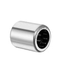 Heavy Duty One Way Needle Roller Bearing RCB081214 One Direction Clutch With 1 2 Inch Bore shown in stainless steel.