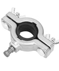 360 Degree Rotating Table Vise With Suction Cup Base For Jewelry Repair And DIY Bench Work Compact Lightweight Portable Clamp For Stable Hold And Easy Angles On Any Surface, silver metal clamp