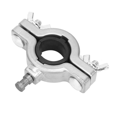 360 Degree Rotating Table Vise With Suction Cup Base For Jewelry Repair And DIY Bench Work Compact Lightweight Portable Clamp For Stable Hold And Easy Angles On Any Surface, silver metal clamp