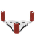 Heavy Duty Aluminum Smoke Transducer Removal Head Tool Rock Solid Sensor Socket Extractor with red grips for HVAC maintenance.