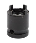 4 Prong Angle Grinder Socket Wrench 18Mm Disc Change Tool with black alloy construction for rapid spin lock removal.