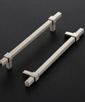 20 Pack Brushed Nickel Cabinet Handles 6-1/4 Inch Center To Center Stainless Steel Drawer Pulls For Cabinets Kitchen Hardware