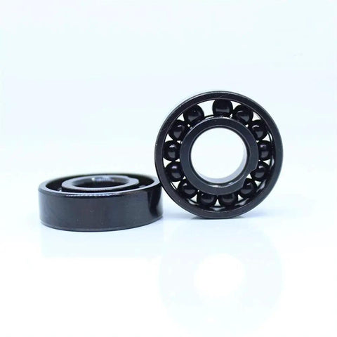 Rock Solid 2Pcs High Temperature Bearing Set 25X42X9mm TB6905 thin section bearings showcasing detailed ball arrangement.